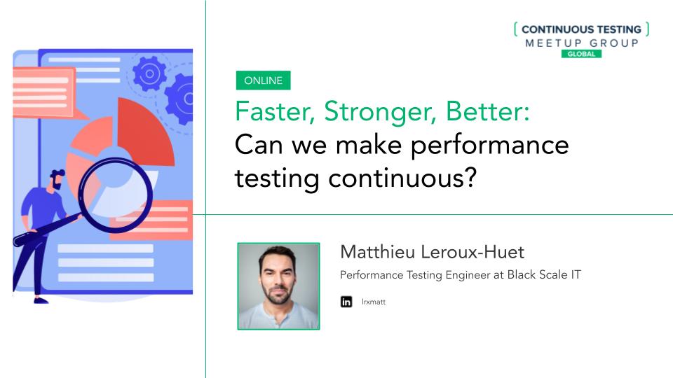 Faster, Stronger, Better: Can we make performance testing continuous?